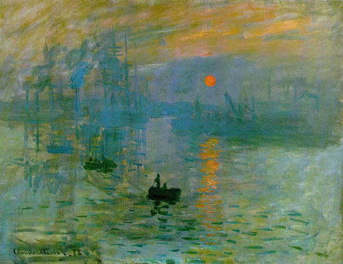 Impression, soleil levant par Claude Monet (1872) Impression, soleil levant par Claude Monet (1872)