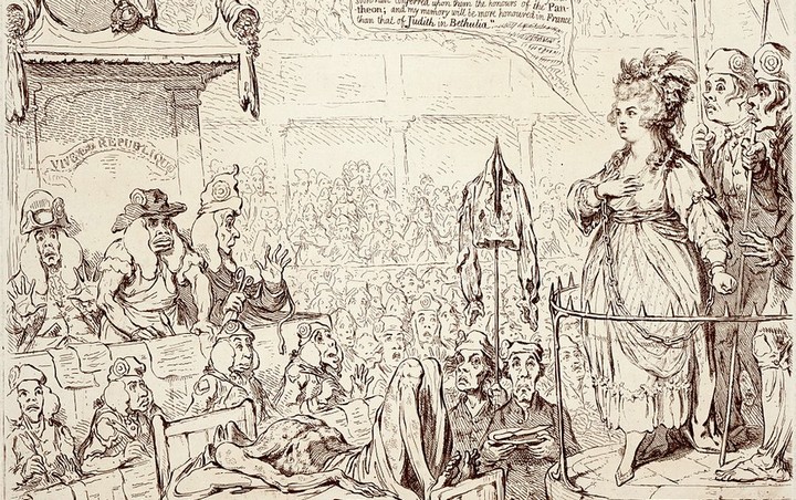 Charlotte Corday devant le tribunal révolutionnaire Charlotte Corday