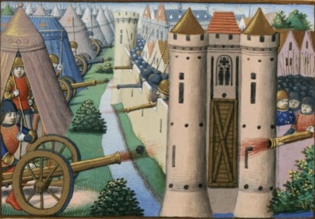 Siège de Rouen par les Anglais en 1418-1419 dans Martial d'Auvergne