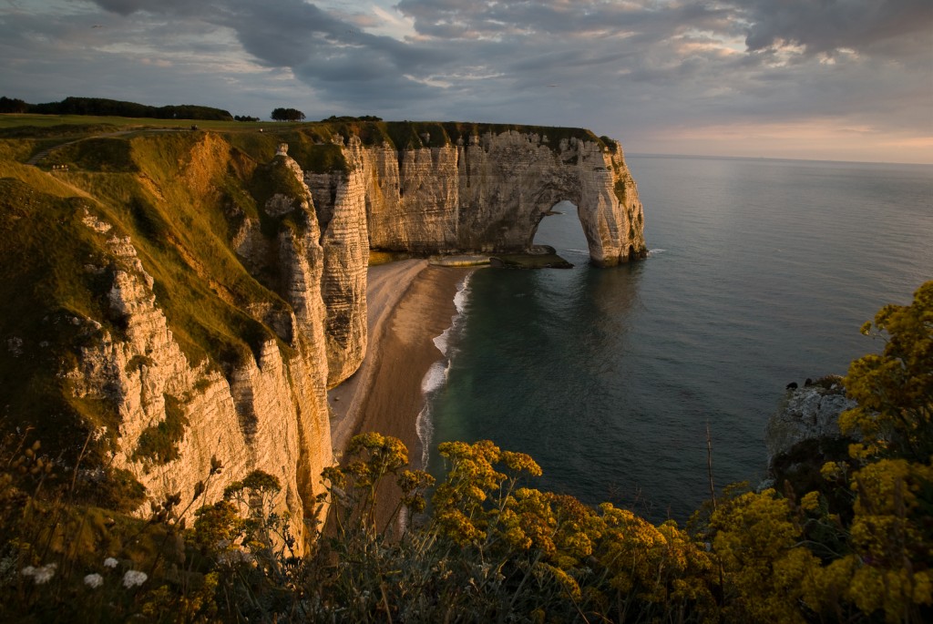 Falaise près d'Etretat