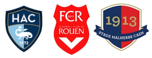 logos_normandie logos clubs normands