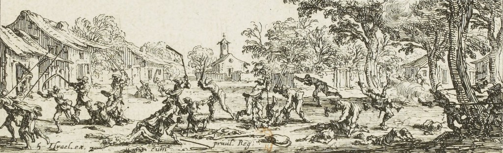 Jacques Callot, La revanche des paysans, 1633.
