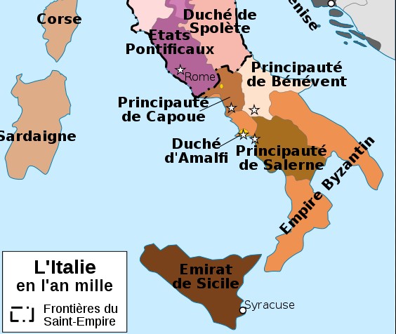 carte italie
