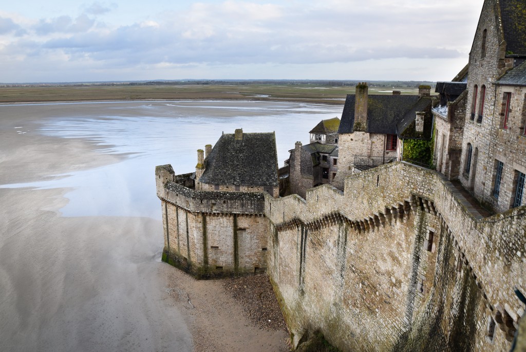 Enceinte du village du Mont-Saint-Michel