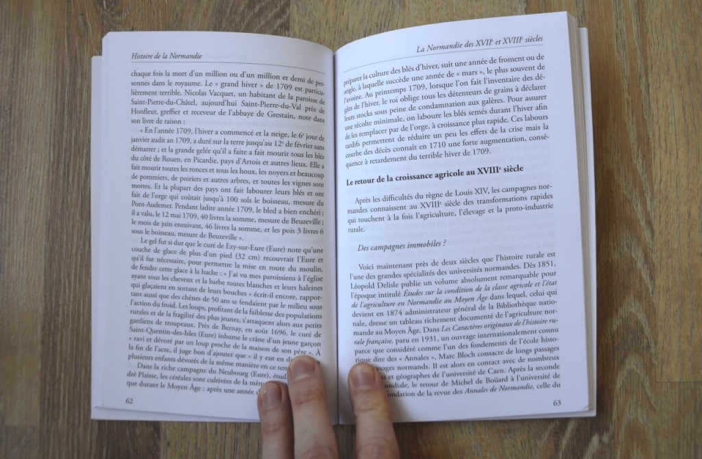 intérieur du livre