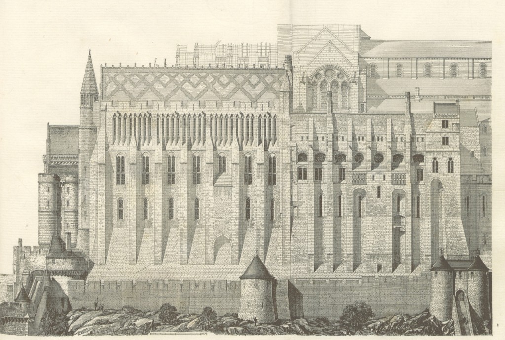 La restauration de la Merveille.