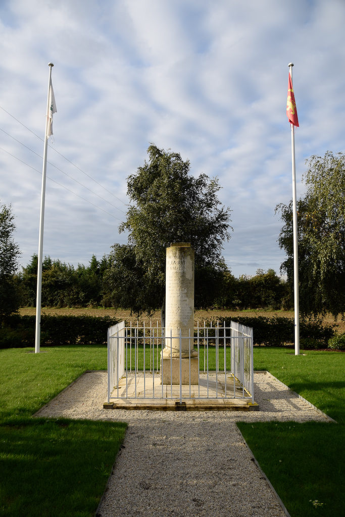 Stèle de commémoration de la bataille de Val-ès-Dunes